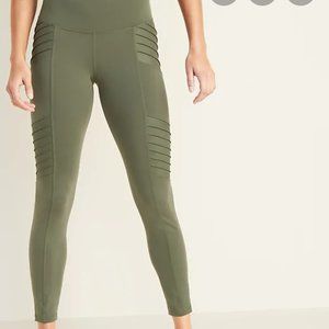 Old Navy High Waisted Moto 7/8 Leggings